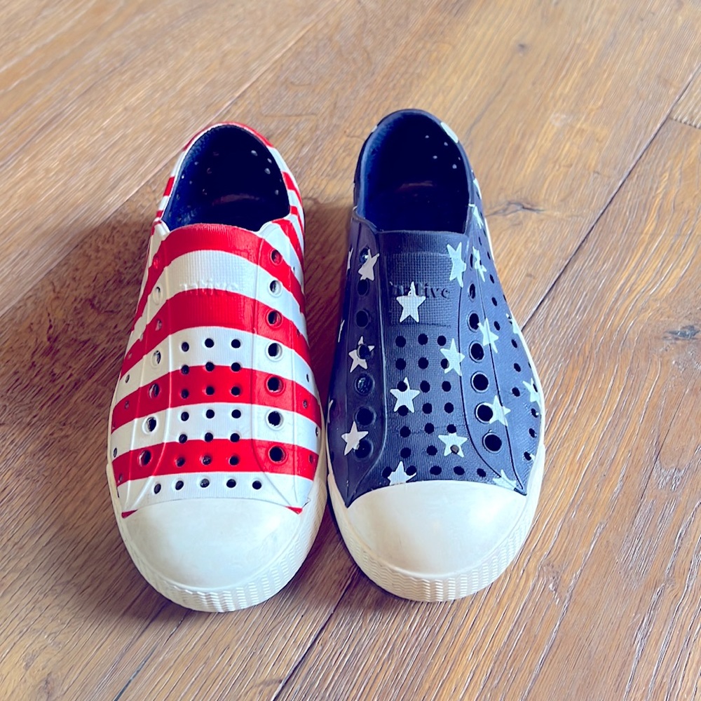 Native Patriotic Shoes
